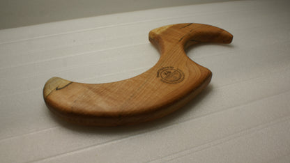 The Precision Body Sculptor: Hardwood Gua Sha & Deep Tissue Somatic Contouring Tool