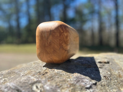 XL Hardwood Grounding Block | Fascia Work & Somatic Healing Tool | Fenton River Woodworks