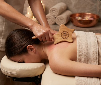 Lymphatic Massage Tool | Cherry Wood Somatic Sculpting & Myofascial
