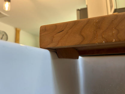 Customizable Over-the-Sink Workstation: Cutting Board & Drying Rack for Farmhouse or Undermount Sinks