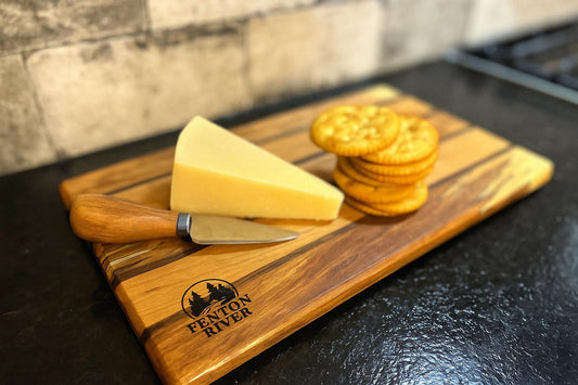 The Signature Inlay Series: Spalted Maple & Cherry with Mahogany Inlay