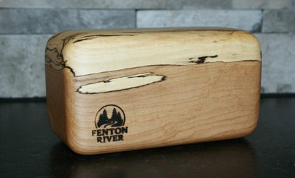 XL Hardwood Grounding Block | Fascia Work & Somatic Healing Tool | Fenton River Woodworks