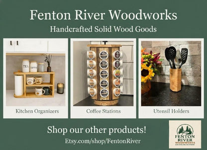 Tiered Hardwood Plant Ladder: Precision-Cut Corner/ Wall Gravity Stand in Solid Maple or Cherry