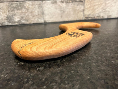 The Precision Body Sculptor: Hardwood Gua Sha & Deep Tissue Somatic Contouring Tool