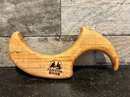 The Precision Body Sculptor: Hardwood Gua Sha & Deep Tissue Somatic Contouring Tool
